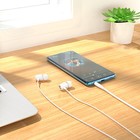 Наушники Hoco M88, проводные, вакуумные, микрофон, Jack 3.5 мм, кабель 1 м, белые - Фото 4