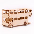 Сборная модель-автомобиль «Двухэтажный автобус» - фото 9778551
