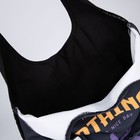 Сумка мешок «Огонь», 40 х 35см, черная - фото 24242897