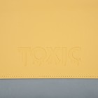 Шопер с карманом TOXIC, серый цвет, 40 х 35 см 7892368 - фото 16455147