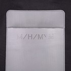 Шопер с карманом «МИНИМУМ», чёрный цвет, 40 х 35 см - Фото 5