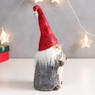Сувенир полистоун "Дедушка Мороз в красном колпаке с звёздочкой" 21,5х7х8 см - Фото 2