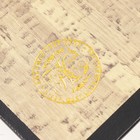 Сейф-книга дерево кожзам "Африканка в традиционном наряде на золотом" 27х18х7 см - фото 6658604