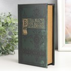 Сейф-книга дерево кожзам "The book of books" 21х13х5 см 7570510 - фото 12629566