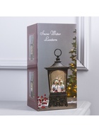 Светодиодная фигура «Фонарь с щелкунчиком» 13.5×28.5×13.5 см, пластик, батарейки ААх3 (не в комплекте), USB, свечение тёплое белое 7673480