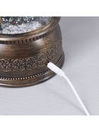 Фигура светодиодная фонарь "Дети украшают елку", 14х30 см, USB, музыка, Т/БЕЛЫЙ - фото 14995972