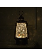 Фигура светодиодная фонарь "Дети украшают елку", 14х30 см, USB, музыка, Т/БЕЛЫЙ - фото 14995973