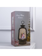 Фигура светодиодная фонарь "Дети украшают елку", 14х30 см, USB, музыка, Т/БЕЛЫЙ - фото 14995974