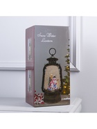 Фигура светодиодная фонарь "Дед Мороз и ребенок", 14х30 см, USB, музыка, Т/БЕЛЫЙ - фото 14995982