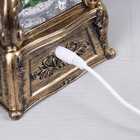 Светодиодная фигура «Граммофон с ёлкой» 11 × 28 × 11 см, пластик, батарейки ААх3 (не в комплекте), USB, свечение тёплое белое - Фото 4