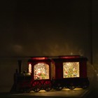 Светодиодная фигура «Поезд» 48 × 20 × 9.5 см, пластик, батарейки ААх3 (не в комплекте), USB, свечение тёплое белое - Фото 7