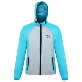 Ветровка ONLYTOP унисекс с сумкой blue, р. 44