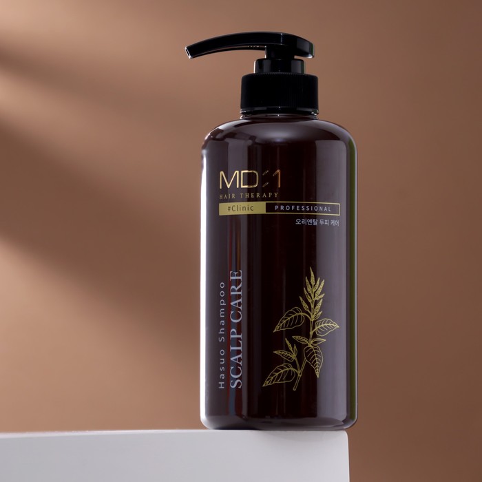 Укрепляющий шампунь для волос MEDB, с травяным комплексом, 500 мл - Фото 1