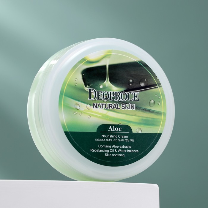 Питательный крем для лица DEOPROCE, с экстрактом алоэ, 100 г 30002