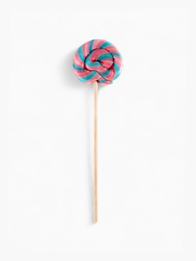 Леденец новогодний на палочке «Пять минут до счастья», вкус: грейпфрут-гуава, 15 г (комплект 2 шт)