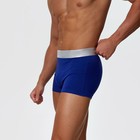 Трусы боксеры мужские, цвет индиго МИКС, размер 50 9177560