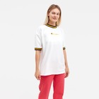 Футбoлкa женская, цвет белый, рaзмер 46 (M) - фото 21698340