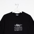 Футбoлкa мужcкaя NARUTO, цвет чёрный, рaзмер ONE SIZE - фото 21698362