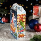 Подарочная новогодняя коробка «Дед Мороз и Зайцы», 16.8?7?25 см (комплект 5 шт) - фото 54734543