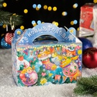 Подарочная новогодняя коробка «Зимняя Фантазия», 20×12×19 см - Фото 3