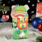 Подарочная коробка "Заяц Новогодний", 11,1 х 5,8 х 20,5см (комплект 10 шт) - фото 25373773