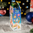 Подарочная новогодняя коробка «Заяц - Кот» неон, 11×5.8×20.5 см - Фото 4