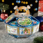 Подарочная новогодняя коробка «Летающая тарелка», 21.5×21.5×15.5 см - Фото 2