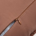 Подушка Этель, 45х45+1 см, коричневый, 100% хлопок - Фото 6