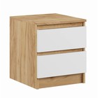 Дуб крафт золотой/Белый