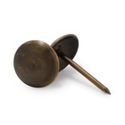 Гвозди ТУНДРА, декоративные, обивочные, 10х18,5 мм, бронза, фасовка 50 шт 9118048