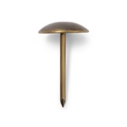 Гвозди ТУНДРА, декоративные, обивочные, 10х18,5 мм, бронза, фасовка 50 шт 9118048