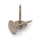 Гвозди ТУНДРА, декоративные, обивочные, 8×15 мм, хром, фасовка 50 шт. - Фото 14