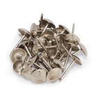 Гвозди ТУНДРА, декоративные, обивочные, 8×15 мм, хром, фасовка 50 шт. - Фото 6