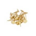 Гвозди ТУНДРА, декоративные, обивочные, 8×15 мм, золото, фасовка 50 шт. - Фото 8