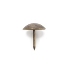 Гвозди ТУНДРА, декоративные, обивочные, 19×22 мм, бронза, фасовка 50 шт. 9118054