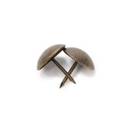 Гвозди ТУНДРА, декоративные, обивочные, 19×22 мм, бронза, фасовка 50 шт. 9118054