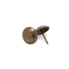 Гвозди ТУНДРА, декоративные, обивочные, 19×22 мм, бронза, фасовка 50 шт. 9118054