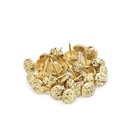 Гвозди ТУНДРА, декоративные, обивочные, 11×17 мм, античное золото, фасовка 50 шт. 9118058