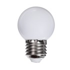 Лампа светодиодная Luazon Lighting, G45, Е27, 1.5 Вт, для белт-лайта, т-белая наб 20 шт - Фото 2
