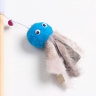 Дразнилка - удочка «Осьминожка с норкой», на деревянной палочке, цвет МИКС - Фото 5