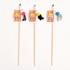 Дразнилка - удочка «Осьминожка с норкой», на деревянной палочке, цвет МИКС - Фото 7