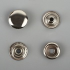 Кнопка установочная, Омега (О-образная), железная, d = 12,5 мм, цвет серебряный - Фото 3