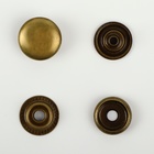 Кнопка установочная, Омега (О-образная), железная, d = 12 мм, цвет бронзовый - Фото 3