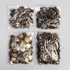 Кнопка установочная, Альфа (S-образная), железная, d=15 мм, цвет бронзовый, цена за 1 штуку - Фото 5