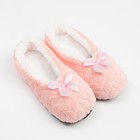 Носки-тапочки женские MINAKU цв.розовый, р-р 35-37 (23 см) - фото 9881663