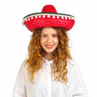 Карнавальная шляпа «Сомбреро», цвет красный - Фото 2