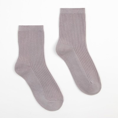 Носки детские MINAKU, цв. серый, 9-12 л (р-р 35-36, 22-24 см)