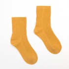 Носки детские MINAKU, цв. горчичный, 5-8 л (р-р 29-31, 18-20 см) - фото 292414946