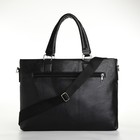 Сумка мужская, цвет чёрный - фото 24214981