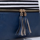 Сумка кросс-боди на молнии, цвет синий - фото 24242922